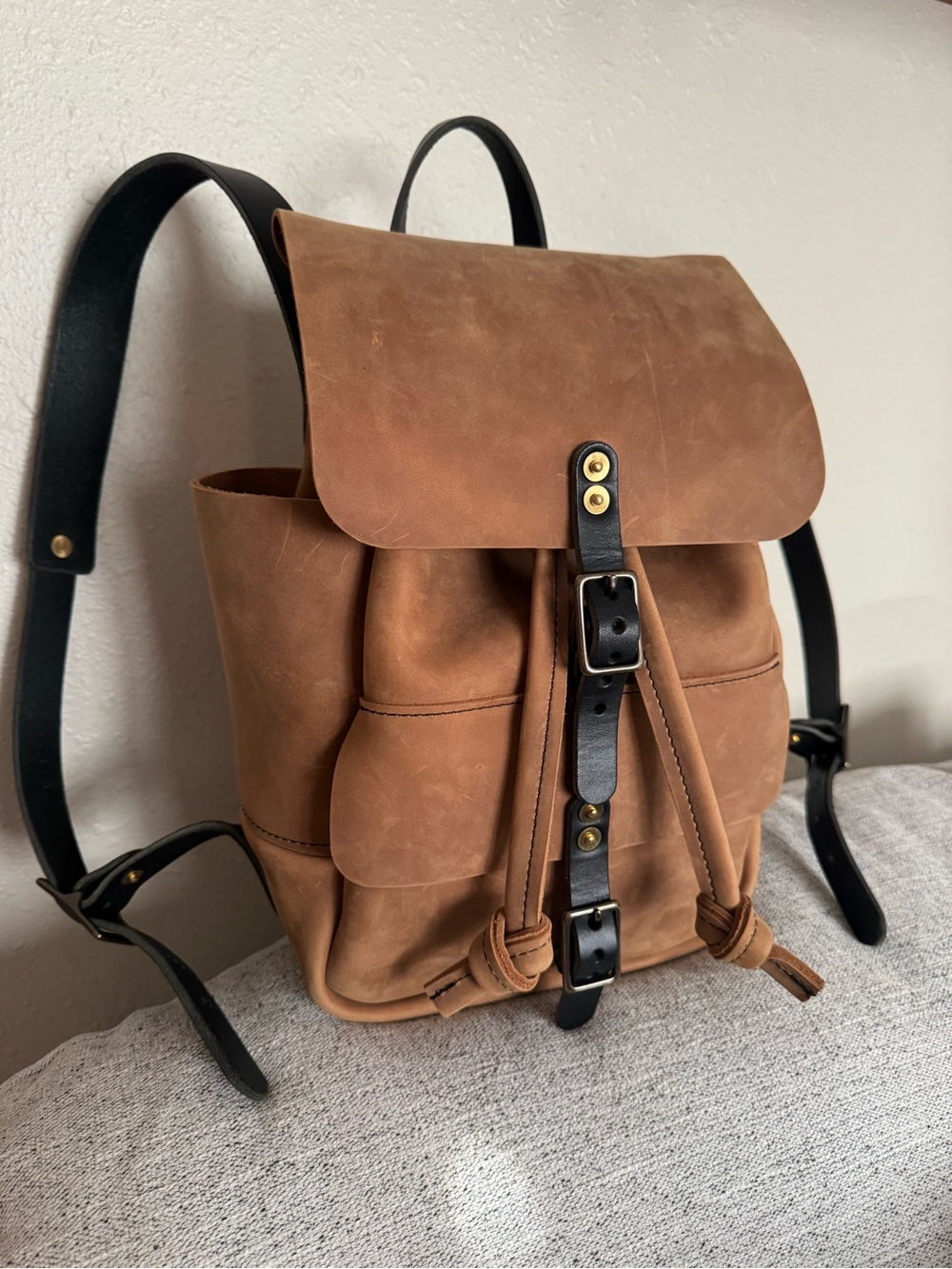 Go Forth Goods Small Drawstring Backpack